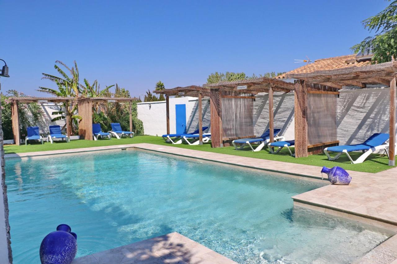 Bungalow La Roa con piscina comunitaria y privada Conil De La Frontera Exterior foto